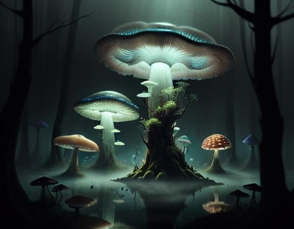 Jellyfish and Toadstools: A Cinematic Landscape