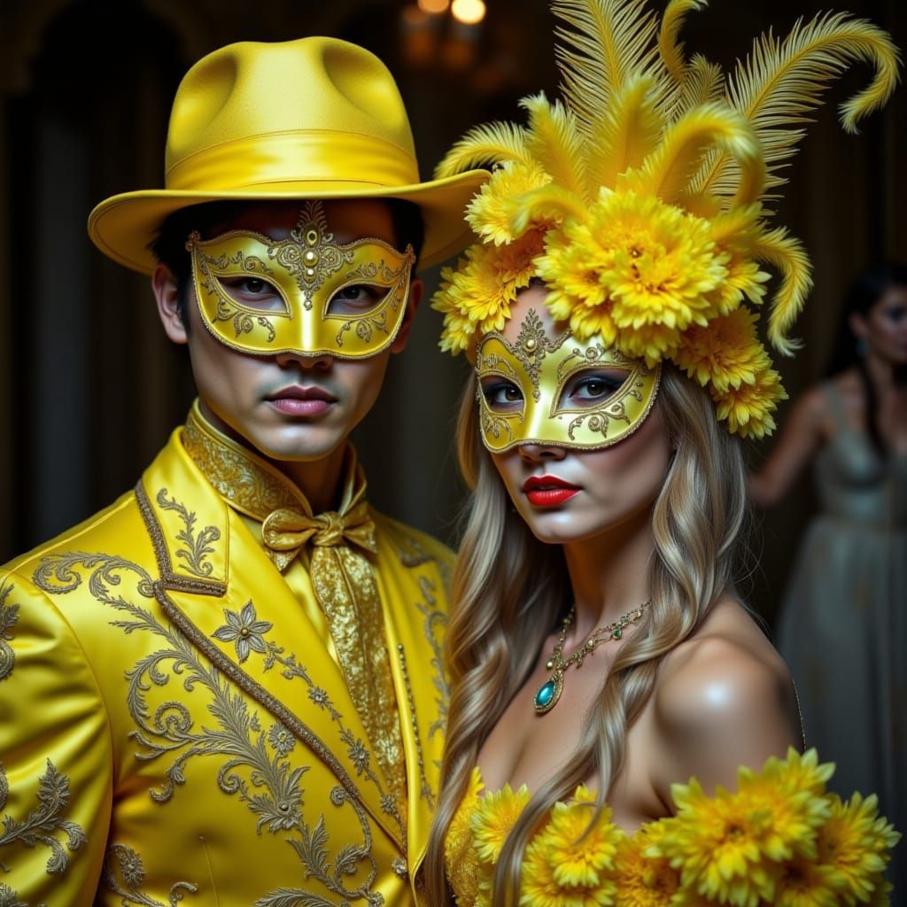 Chartreuse Masquerade
