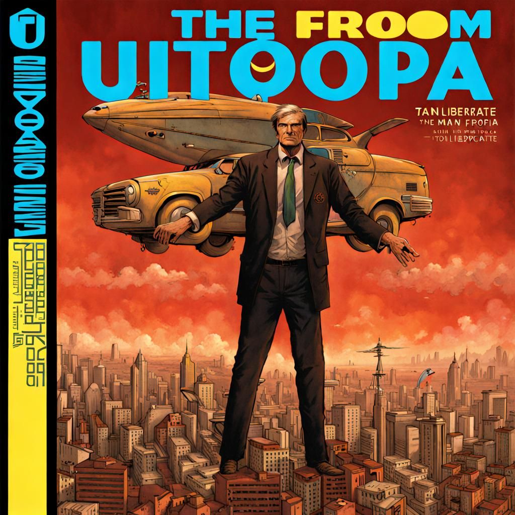 Man from Utopia: Liberatore-Inspired Cover Art