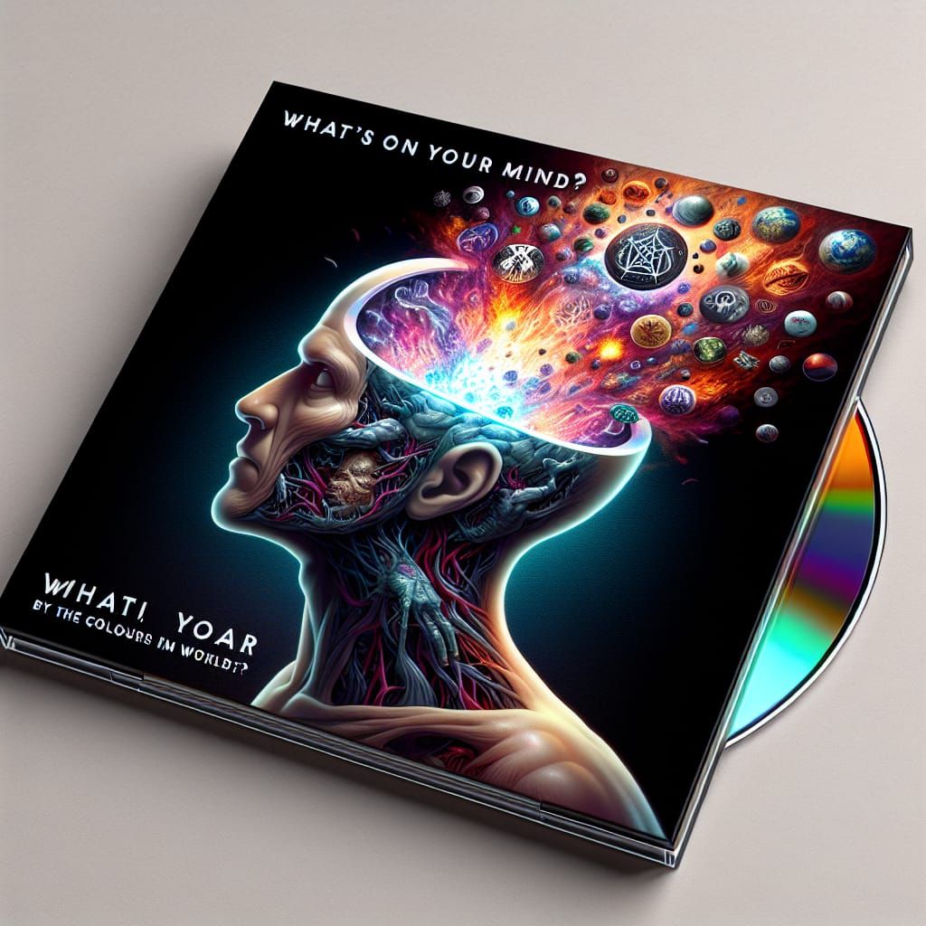 Heavy Metal Album Cover Art: Exploding Head of Ideas