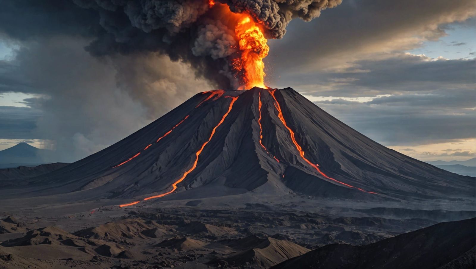 Volcano Eruption: A Fiery Display of Nature's Power