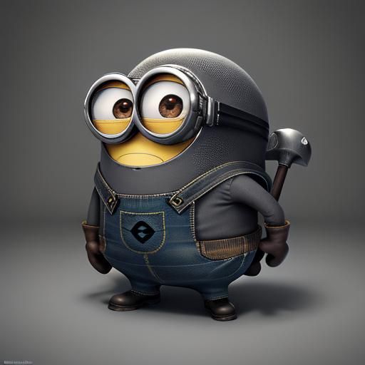 Ultra-Detailed, High-Resolution Image of Minions