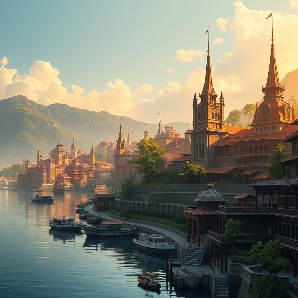 Nibenese Waterfront Metropolis