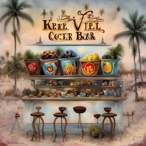 <lora:Jansson Style  SD:1.0> The exotic toffee ice cream bar...