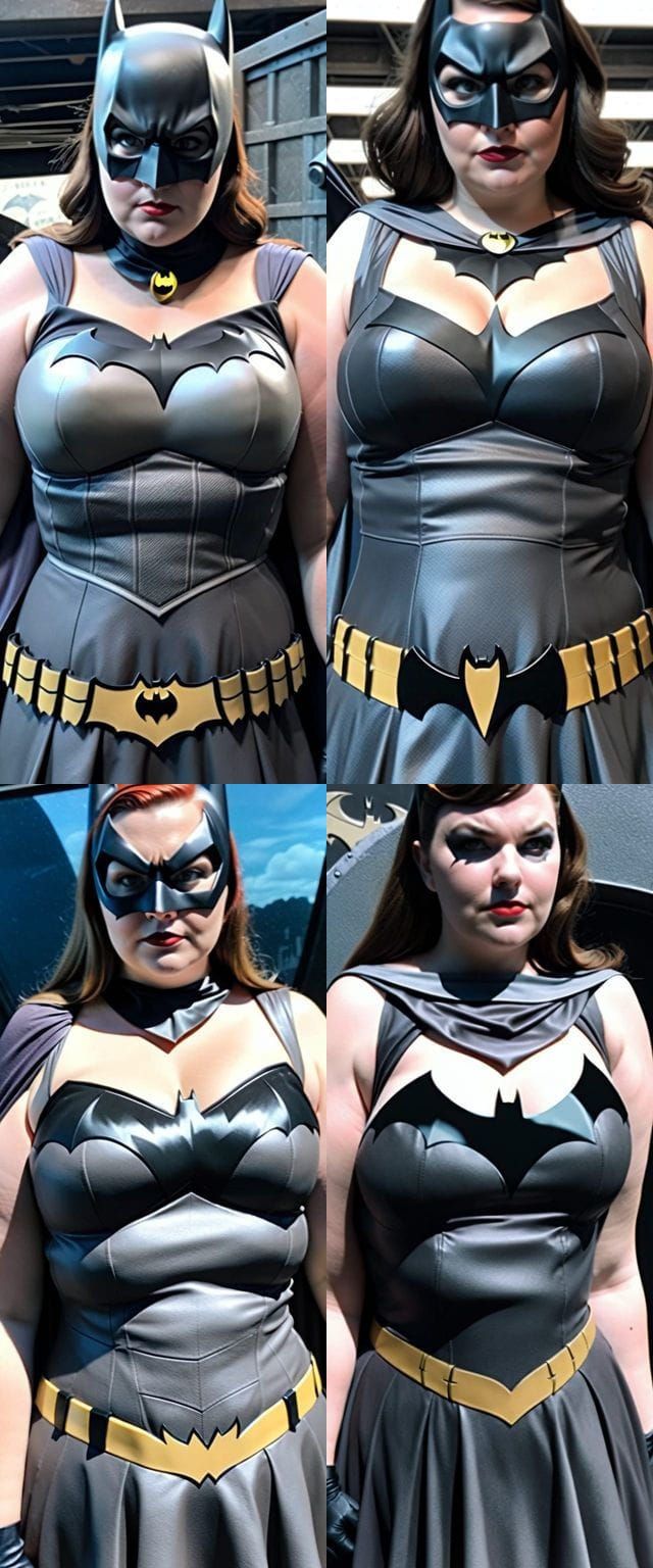 Batgirl in 1966 Batman Cinematic Still