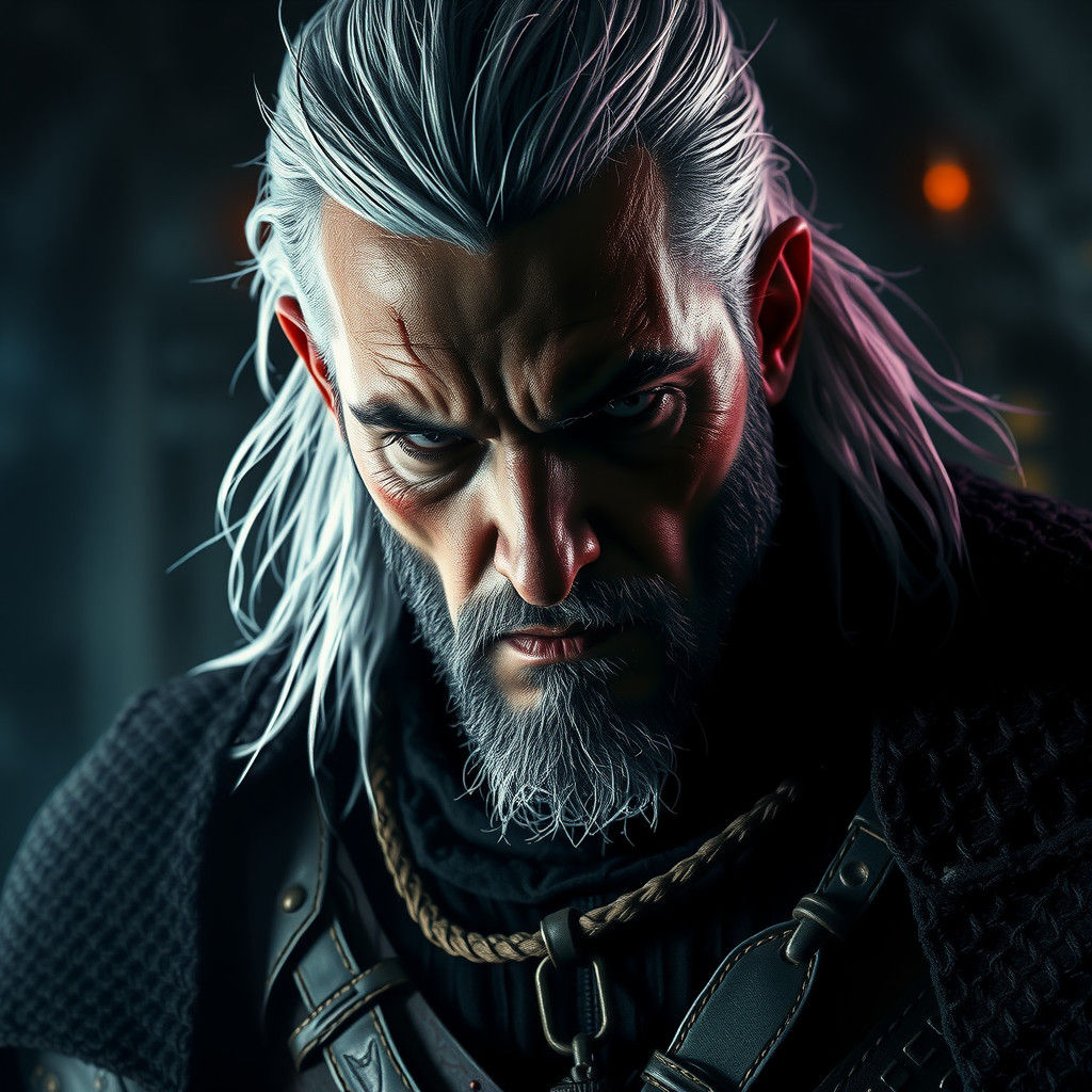 Geralt of Rivia: Brooding Realism in Dark Fantasy