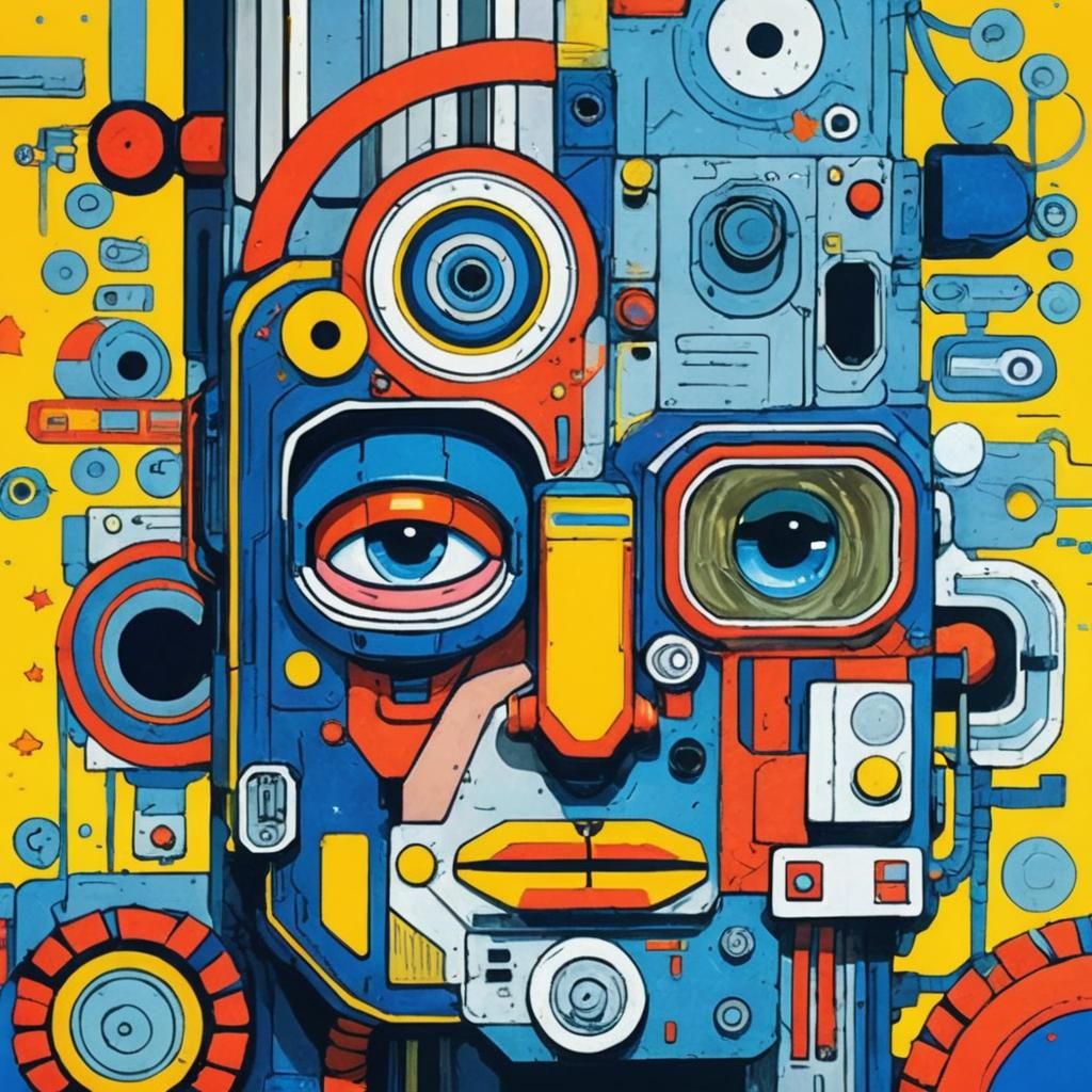 Astronaut on Barren Planet in Cinematic Film Still