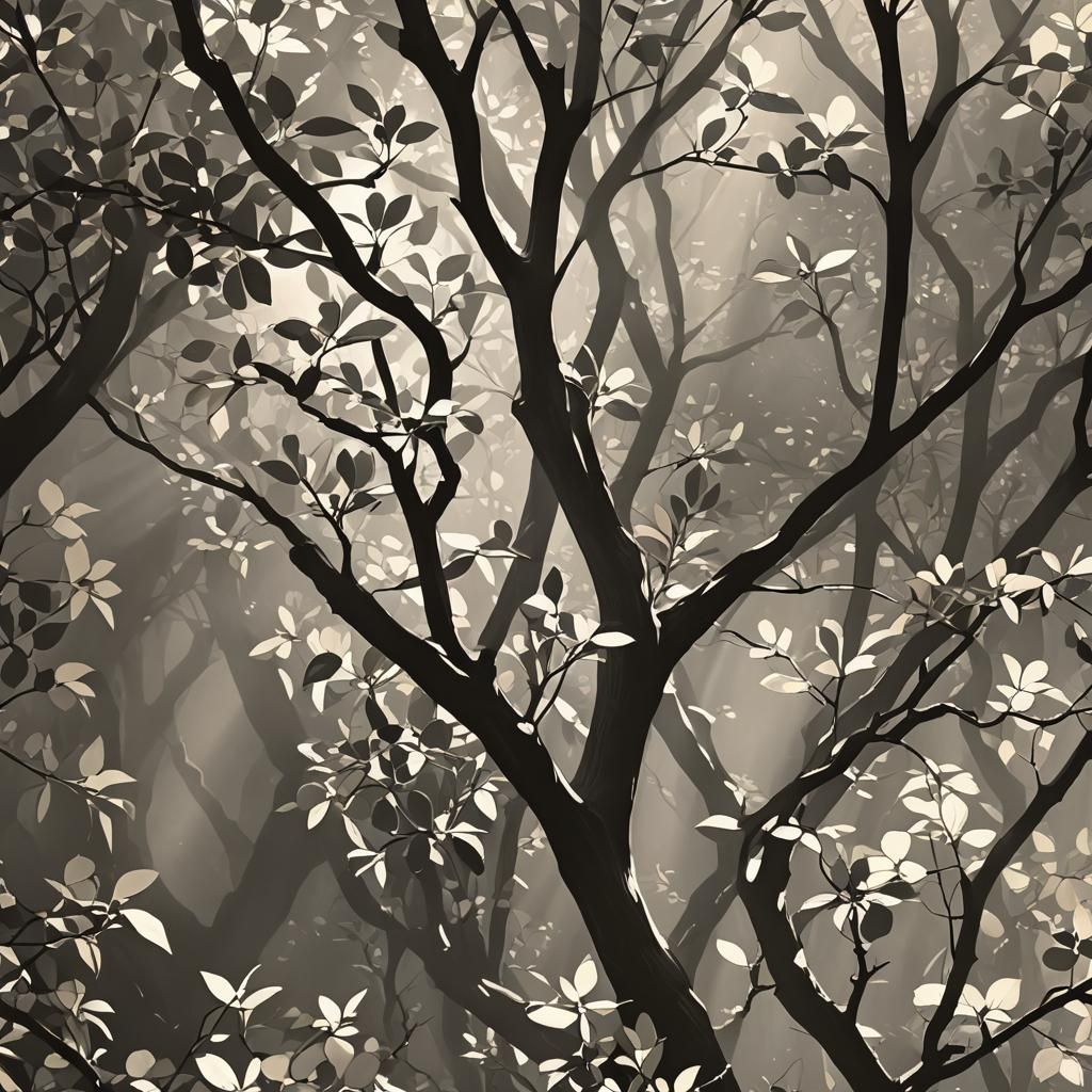 Dramatic Light and Shadow Composition