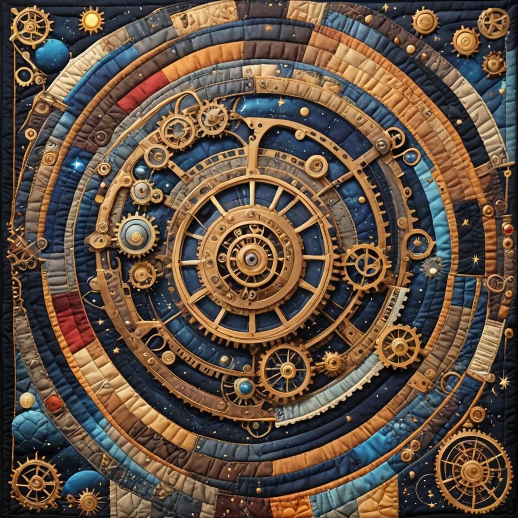 The Universe as Steampunk Patchwork Quilt