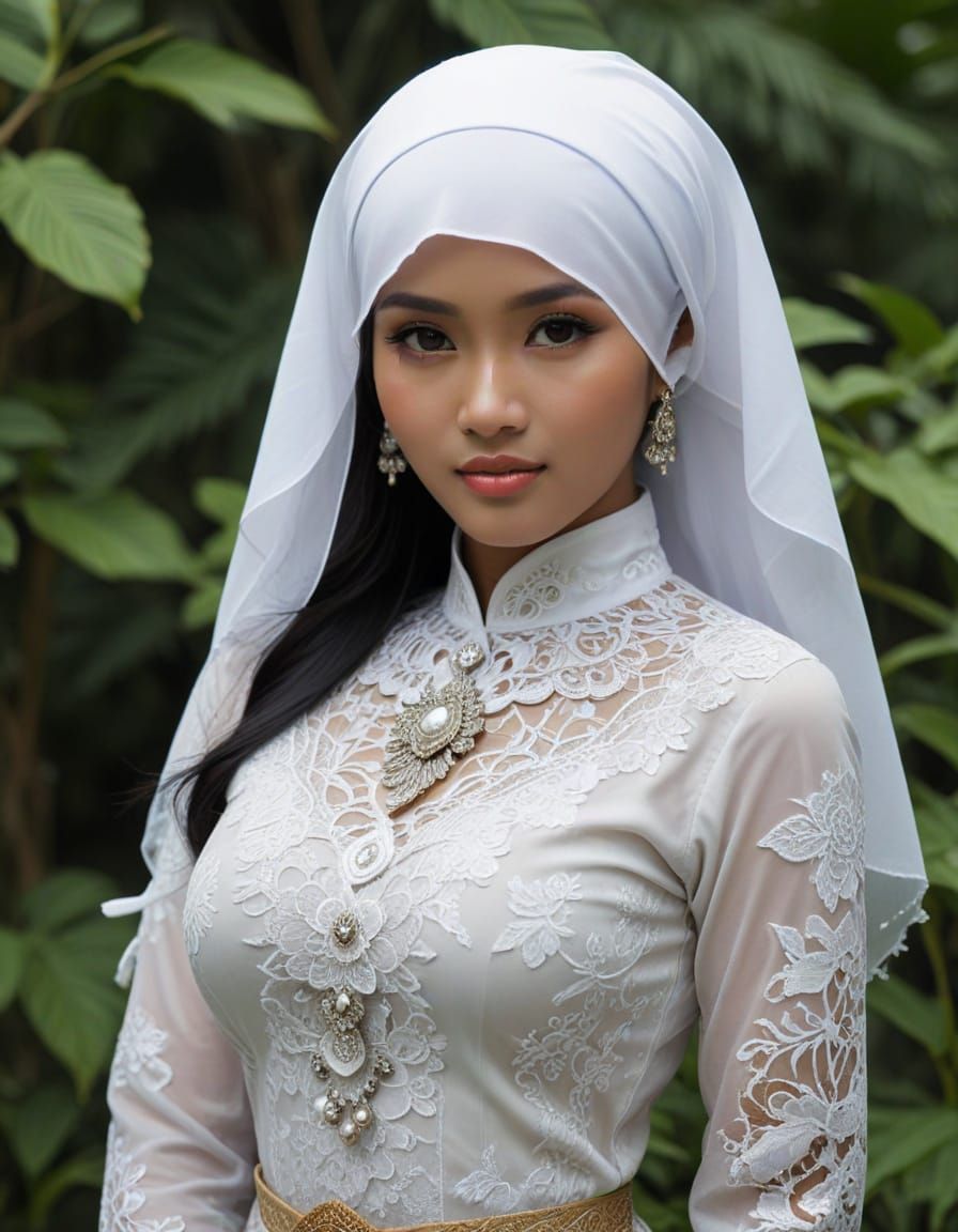 Beautiful Indonesian Woman Portrait