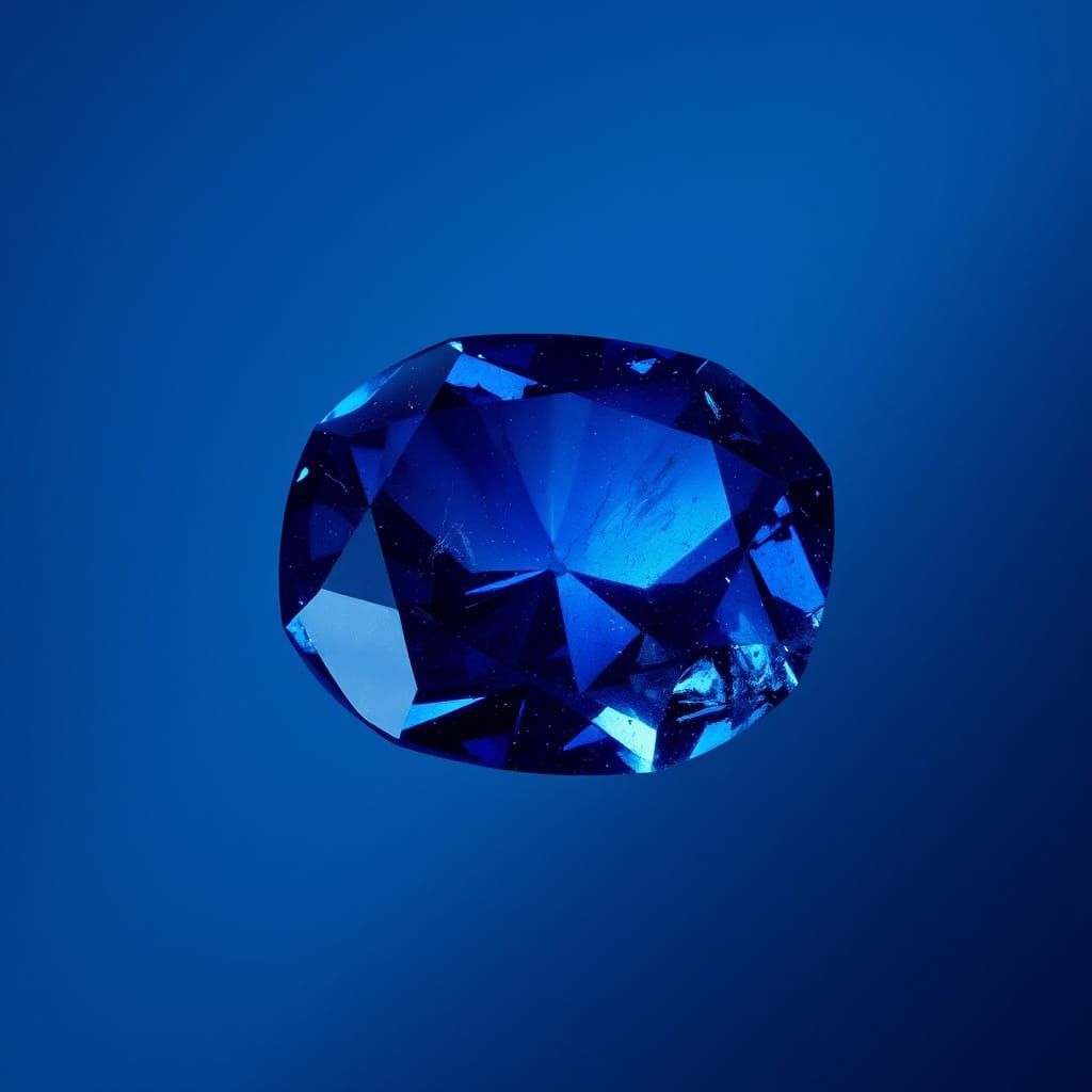 Sapphire in Dreamlike Realism