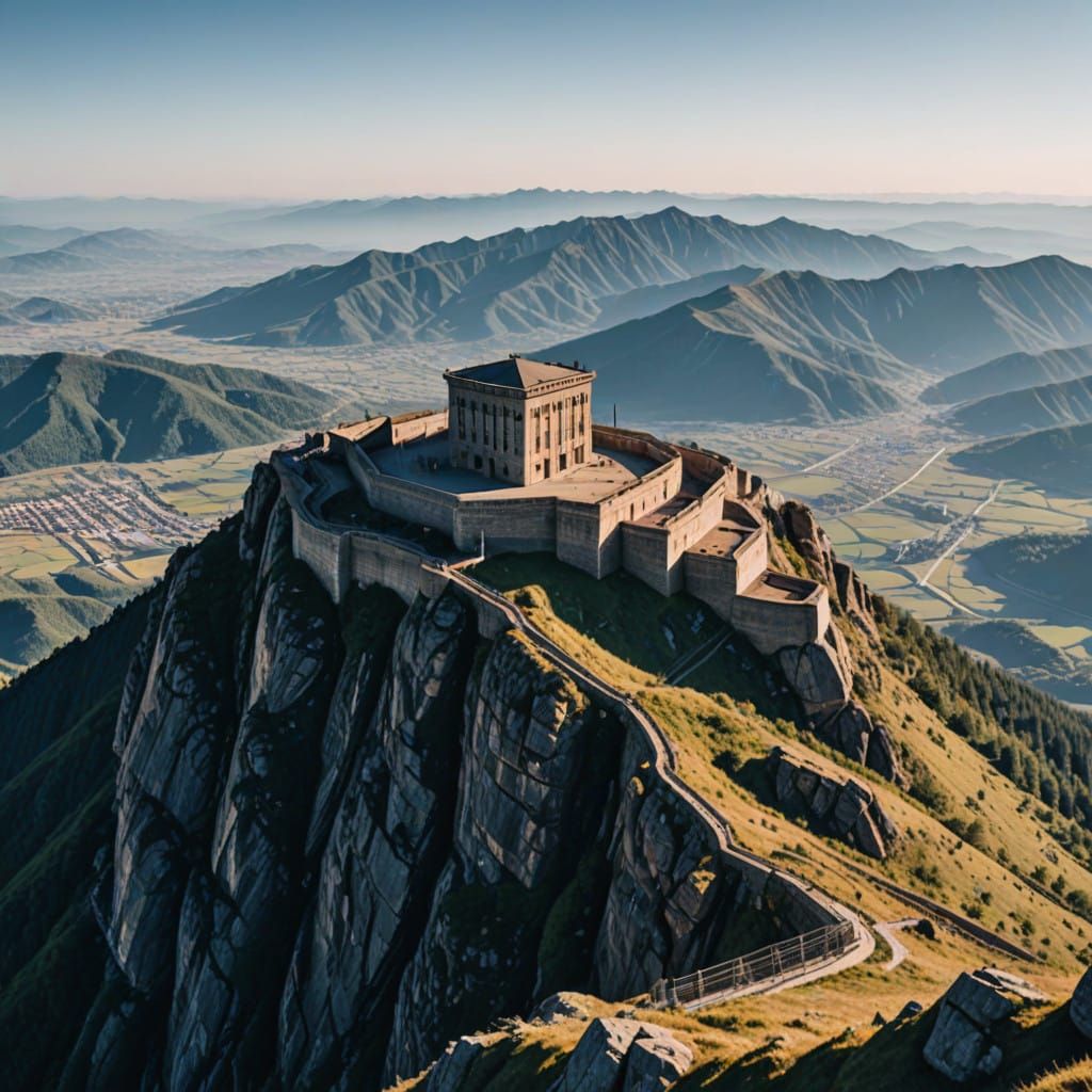 prison on a mountain top