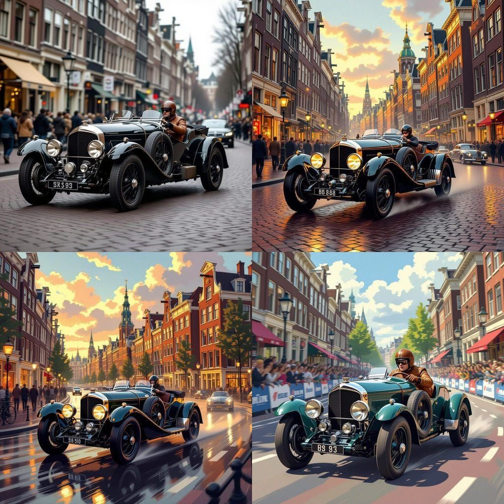 Bentley Blower Race in Amsterdam