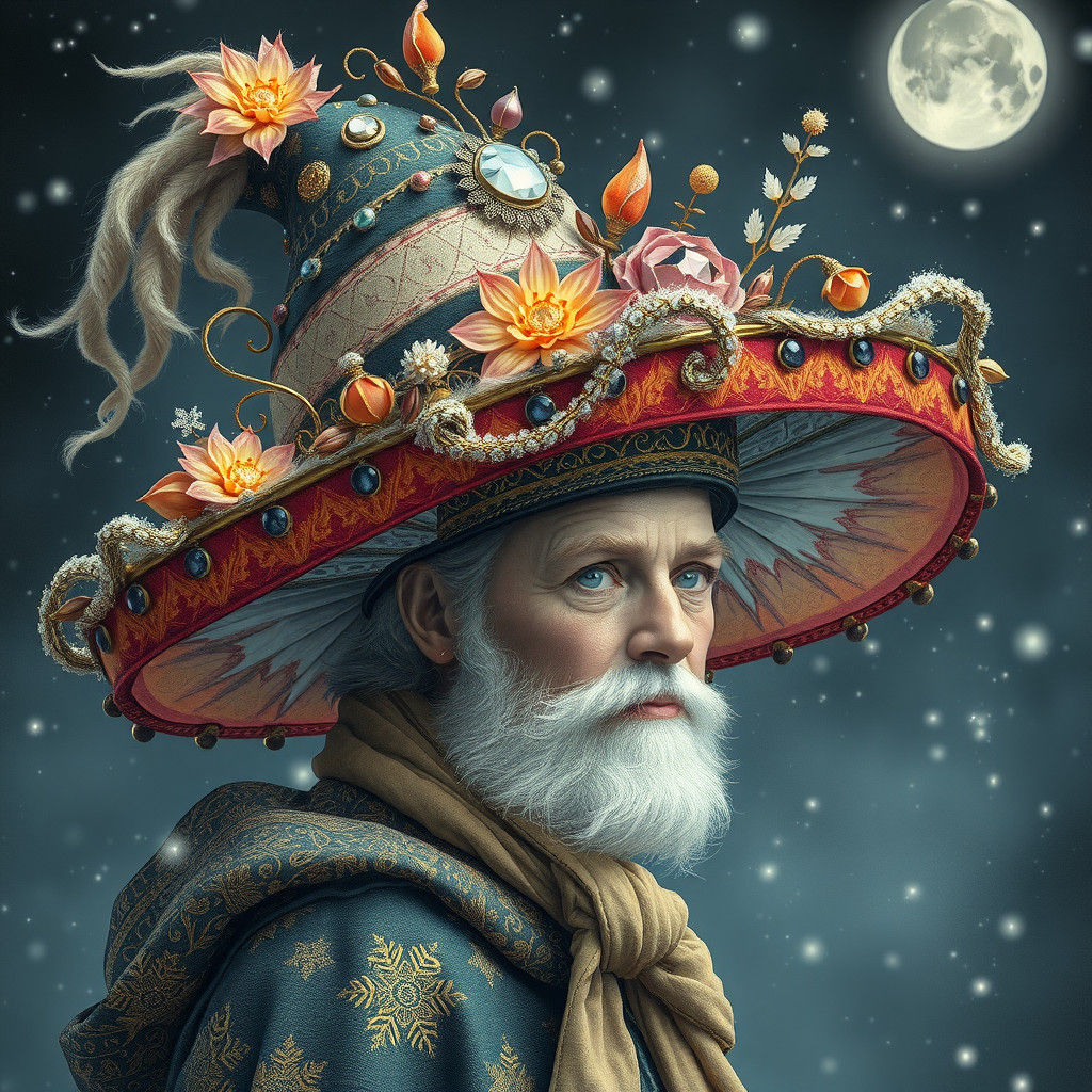 Jack Frost's Majestic Winter Hat