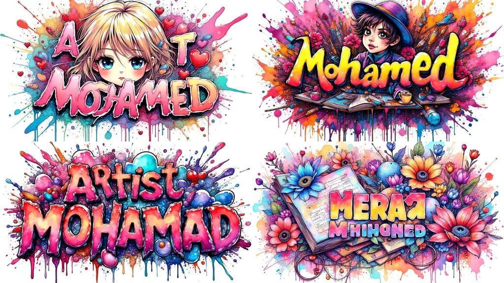 Anime Logo Design by Artist Mohamed in Japanese Manga Style