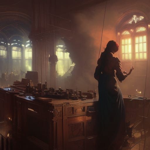 Spirit of Radio: Dark Fantasy Concept Art
