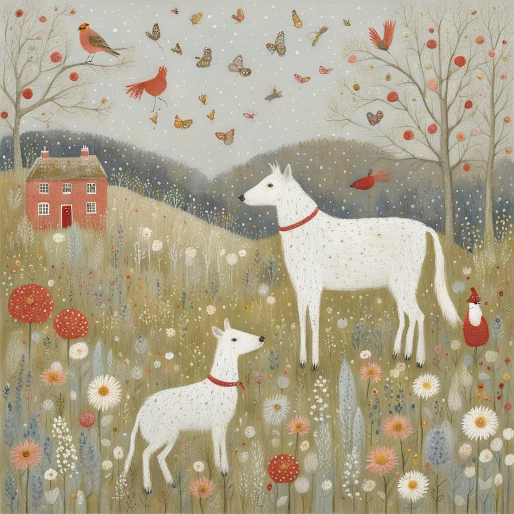 Expressionist Oil Painting by a Female Artist