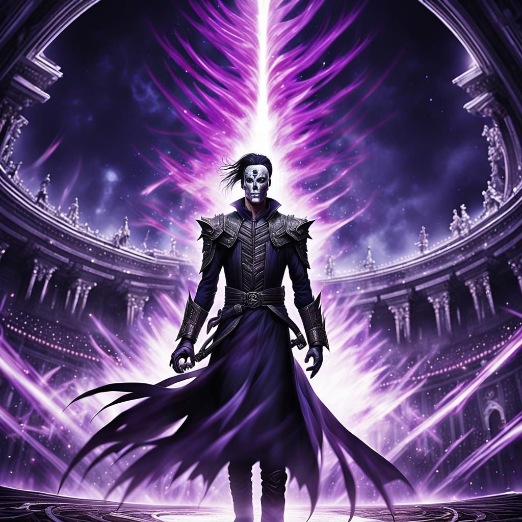 Anime Character in Dark Fantasy Arena