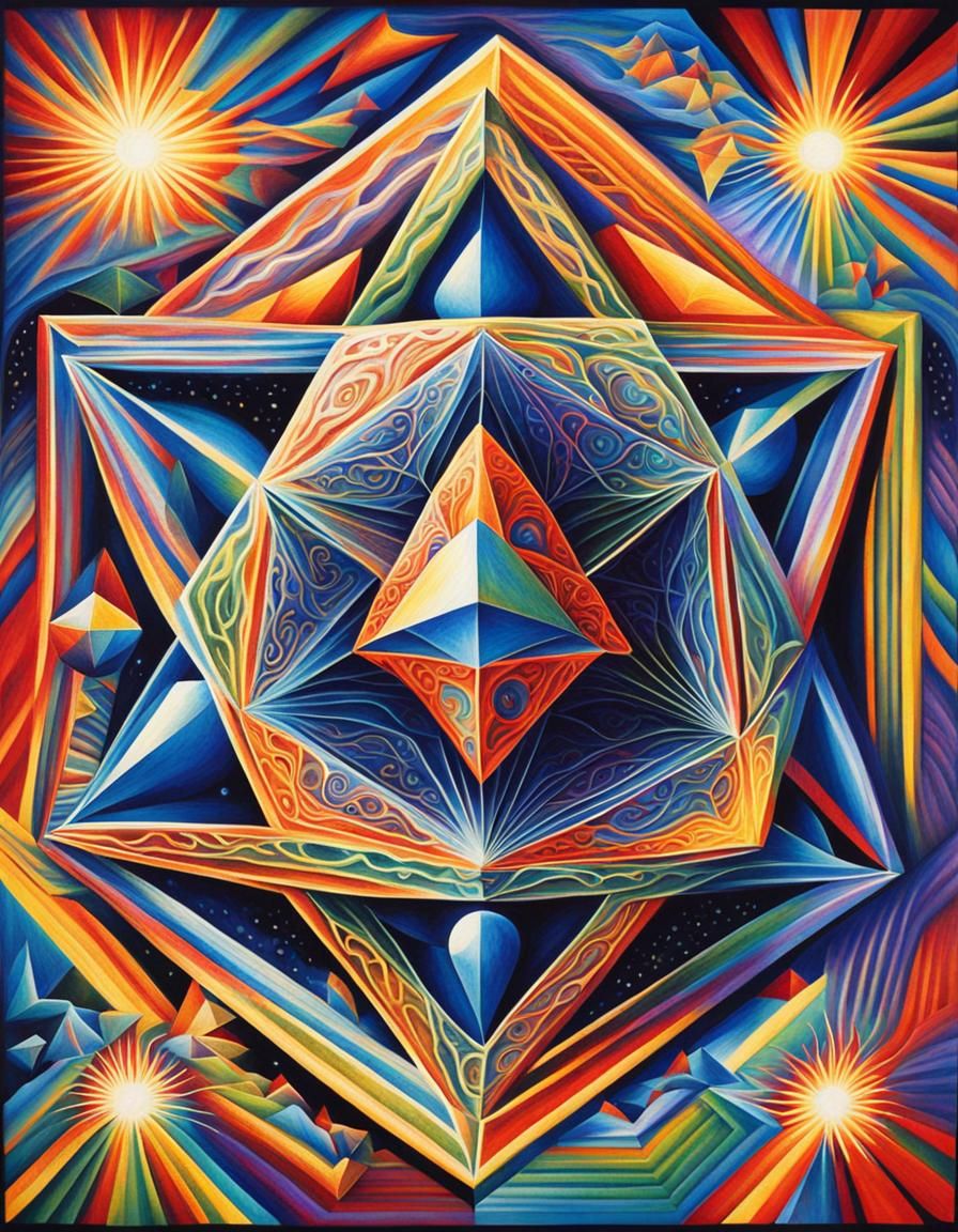 Merkaba symbolizes the mystical chariot ascending to higher ...