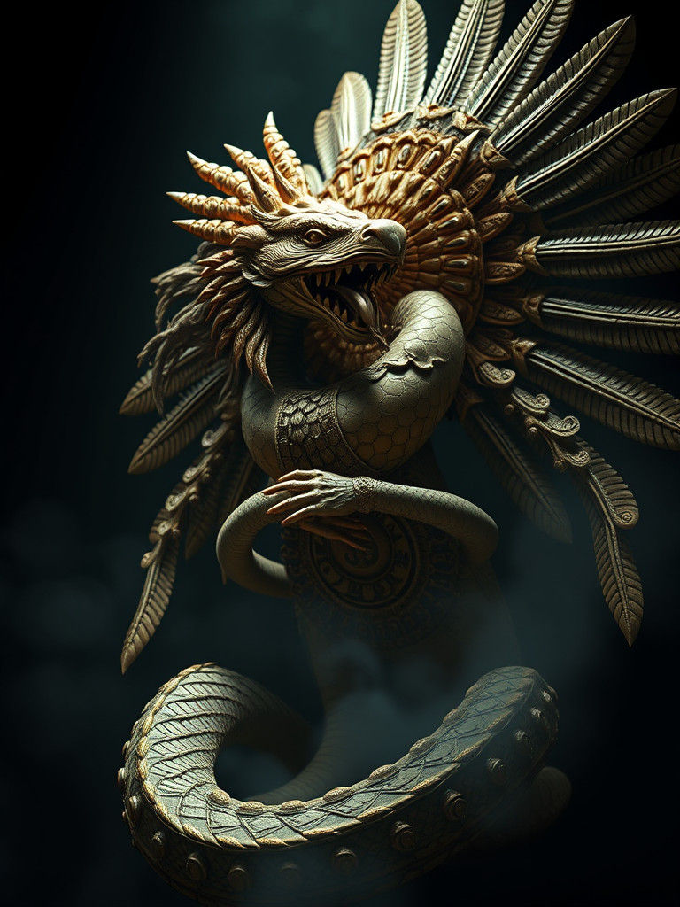 Serpent Goddess: Quetzalcoatl and Kukulkan in 4K