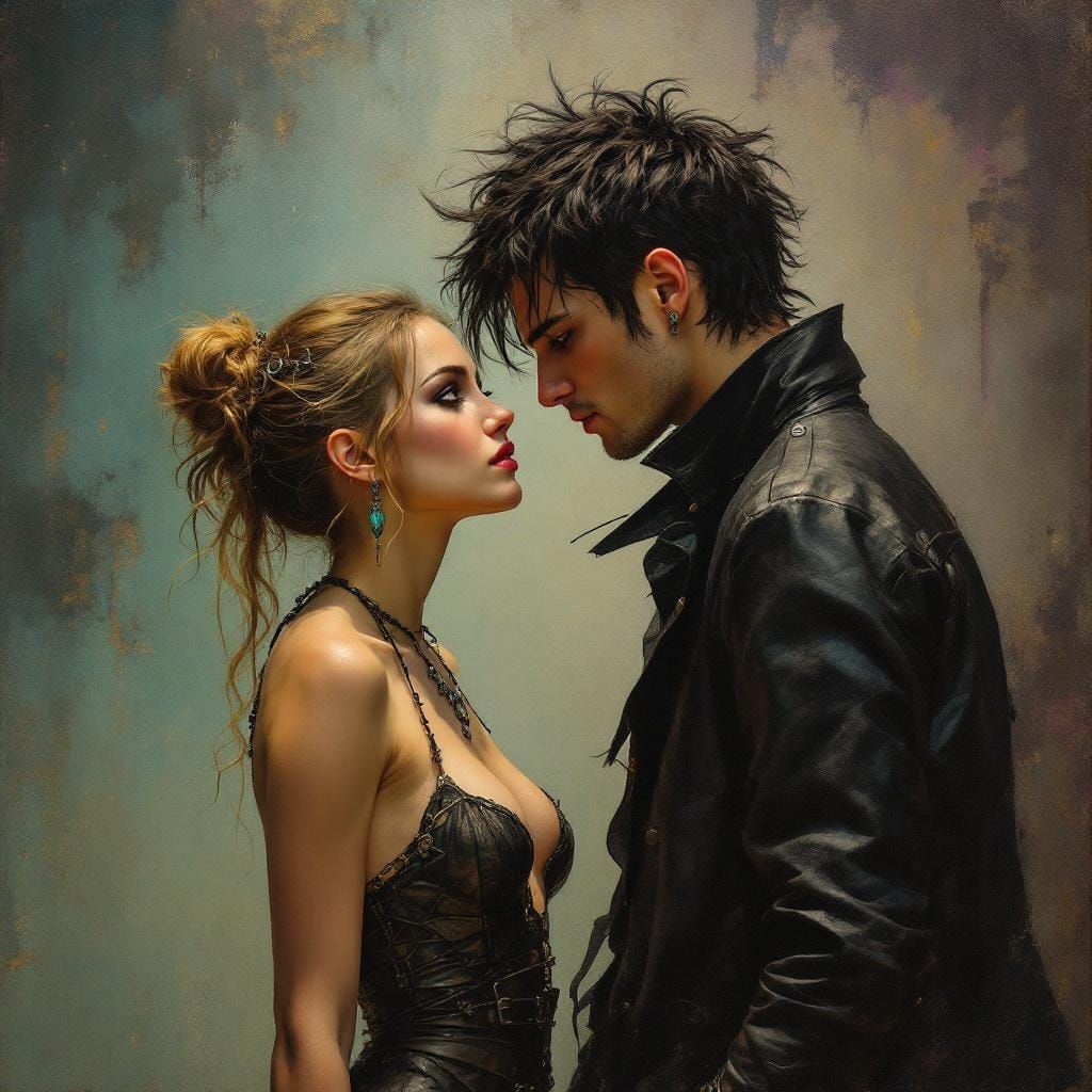 Punk Rocker's Gaze: Alphonse Mucha and Tonalism Fusion