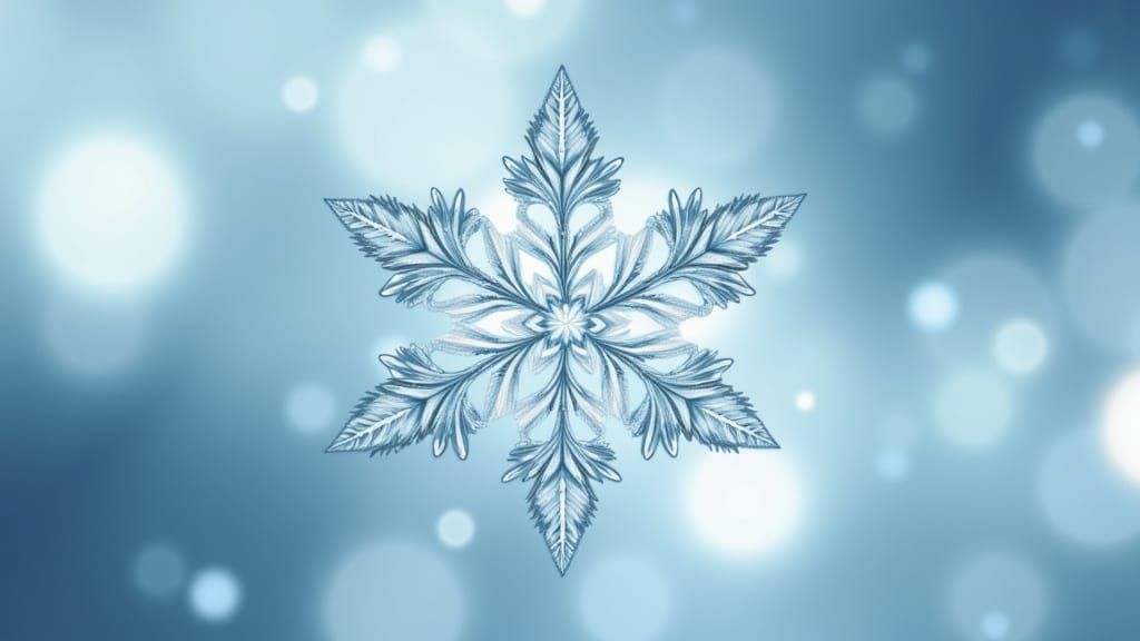 Snow Flakes up close