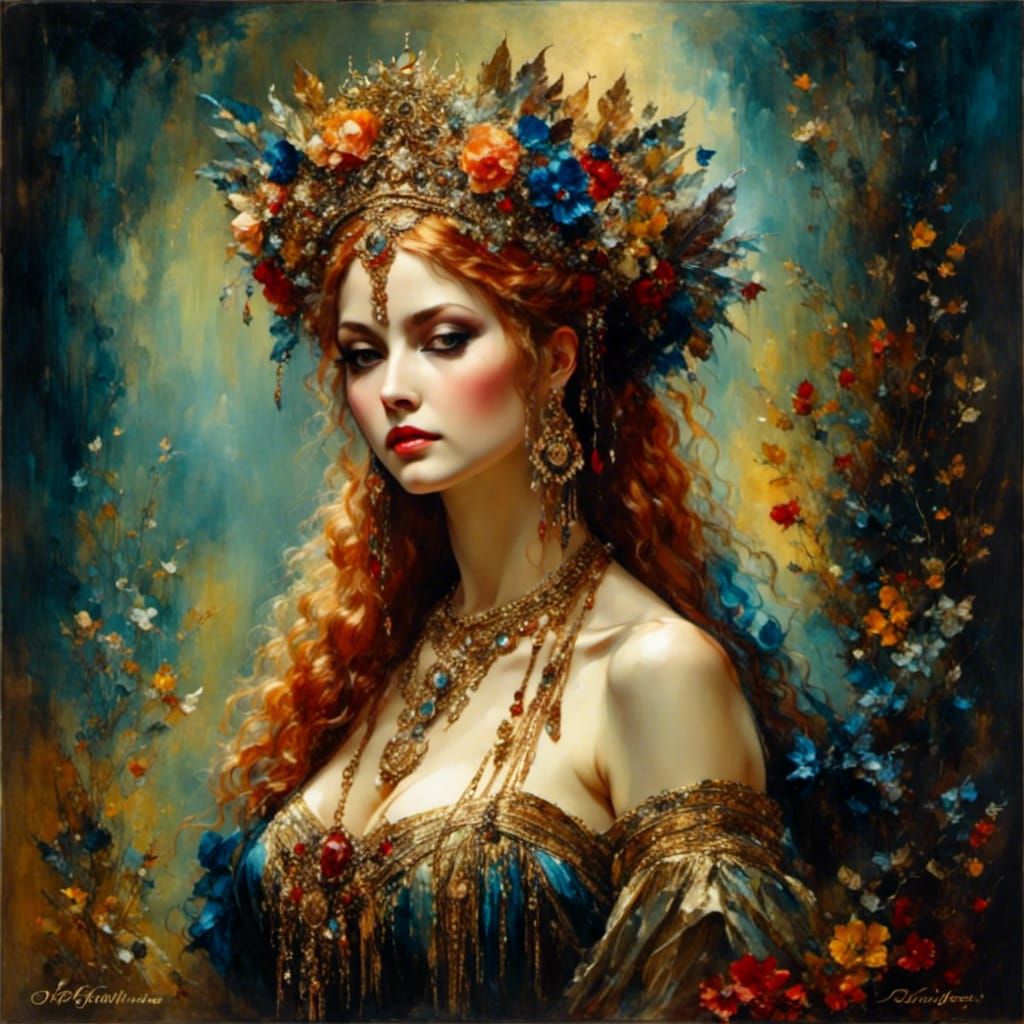 AI Image in Impasto Neo-Dutch Fairytale Style