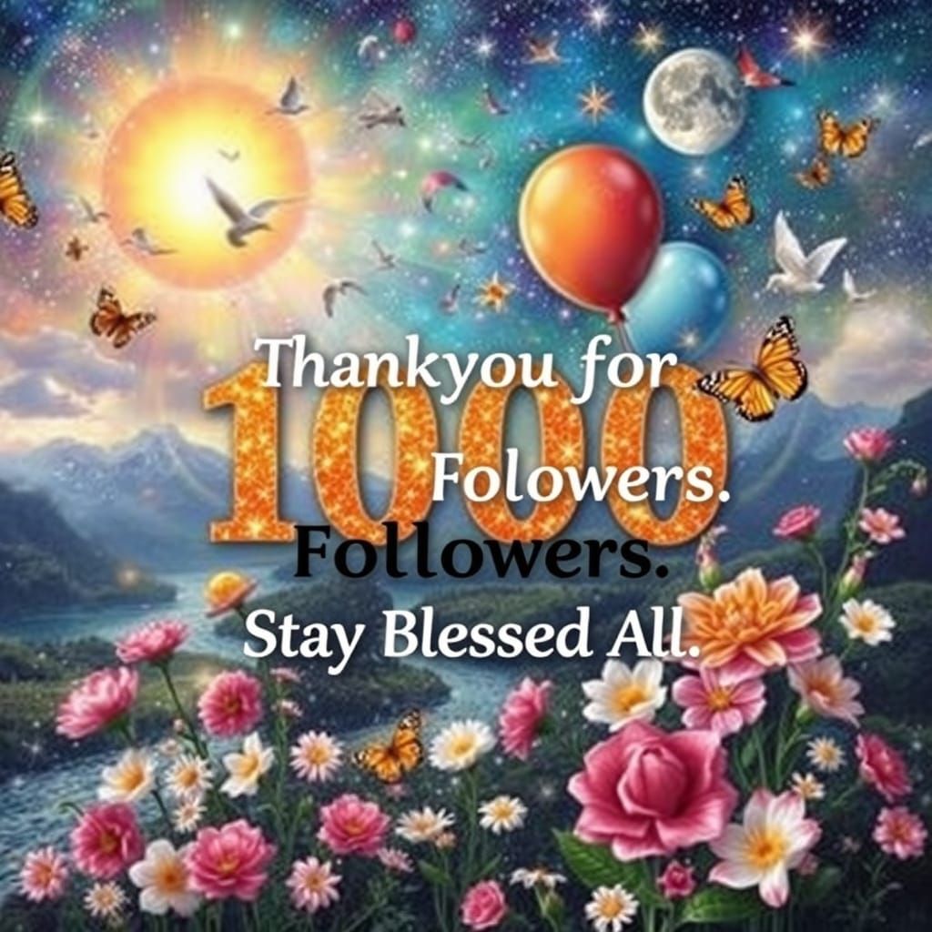 Thank You Celebration: Surreal Mixed Media Art