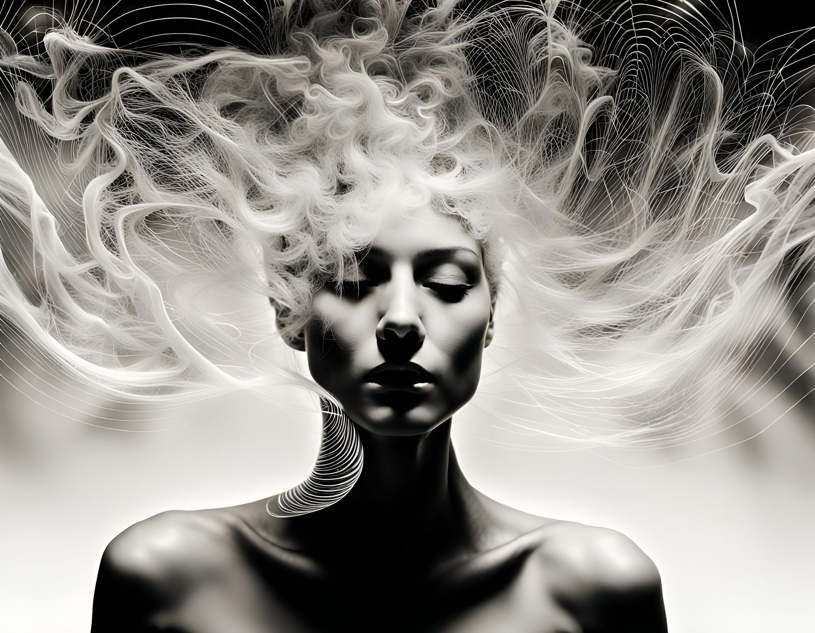 Cyberfunky Photogram: An Anticipated Wave-Particle Duality