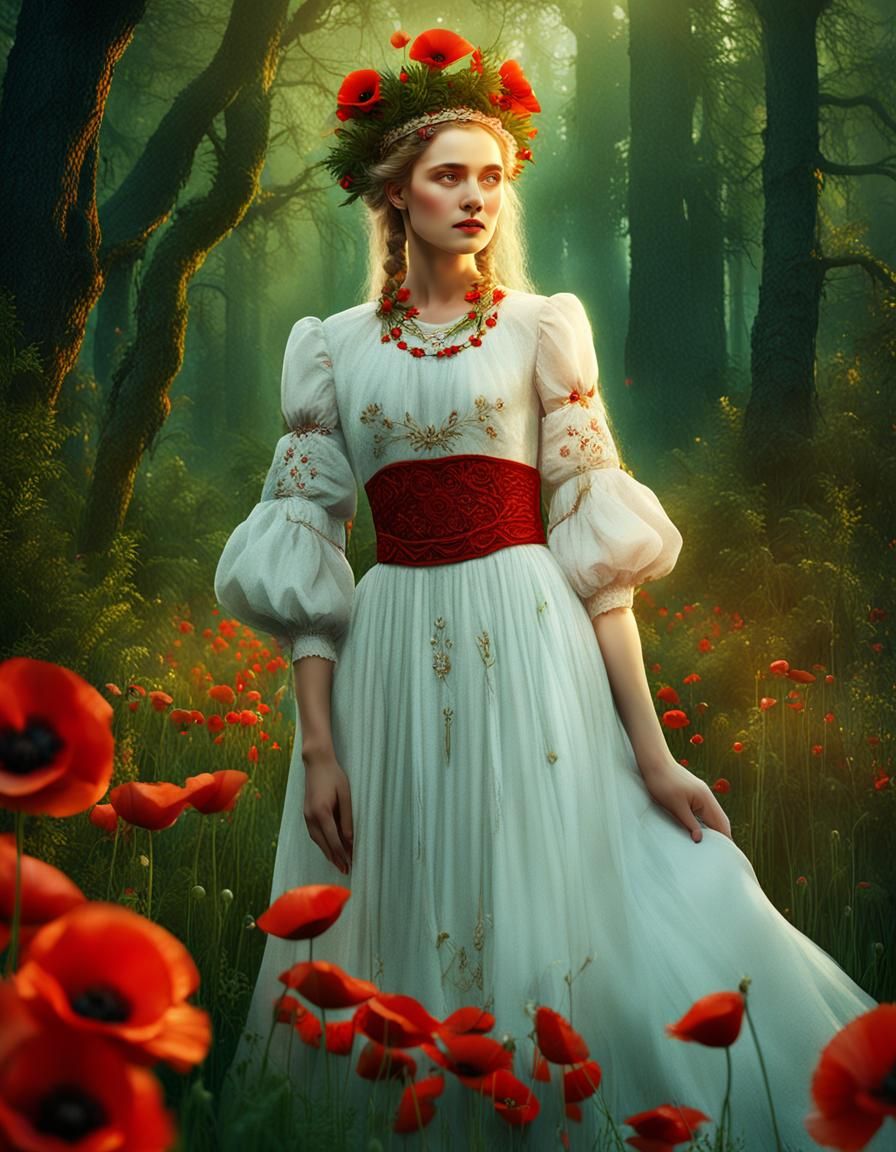 Ivan Kupala: Slavic Mythology in Digital Painting