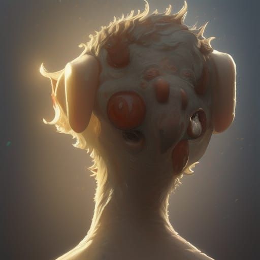 Wallace and Gromit Portrait in Artstation Style