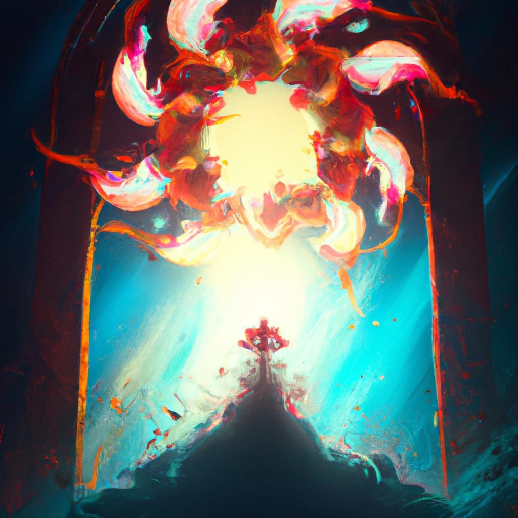 Metamorphic Flower Gate to Higher Realm