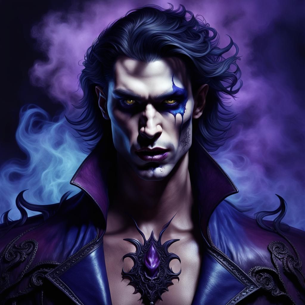 Surreal Vampire Prince with Undead Aura