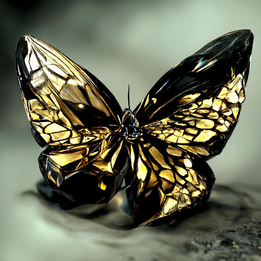 Crystal butterfly 2