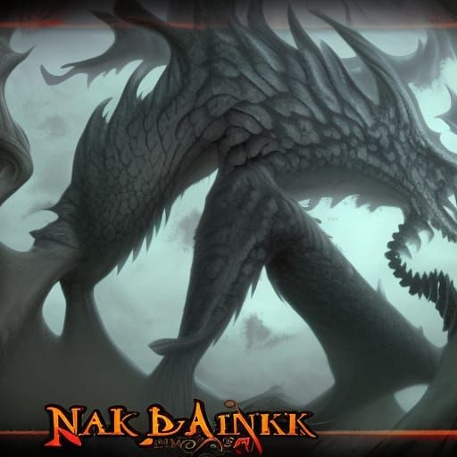 Detailed Matte Painting of Nude Figure in Fantasy Art