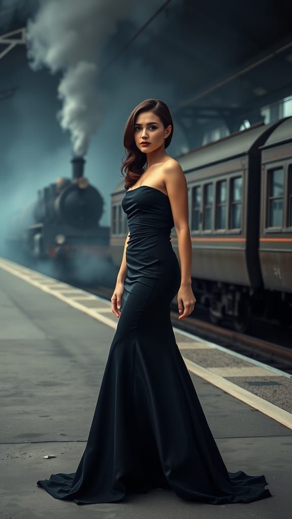 Enigmatic 1950s Siren Emerges from the Mist