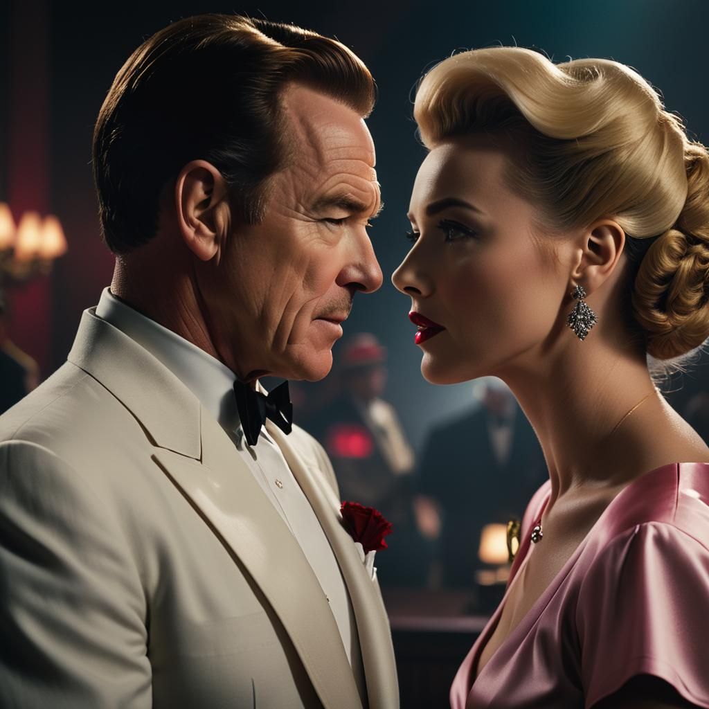 Bryan Cranston and Scarlett Johansson in Casablanca Reboot