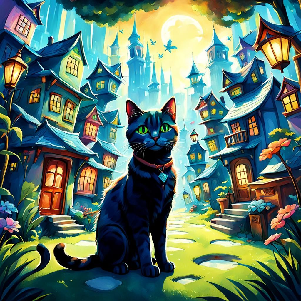 Cats Topia: An AI Generated Feline Utopia