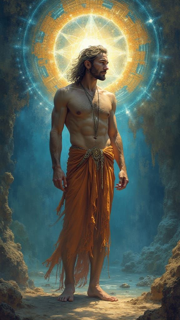 Thoth The Atlantean in Gay Art Style