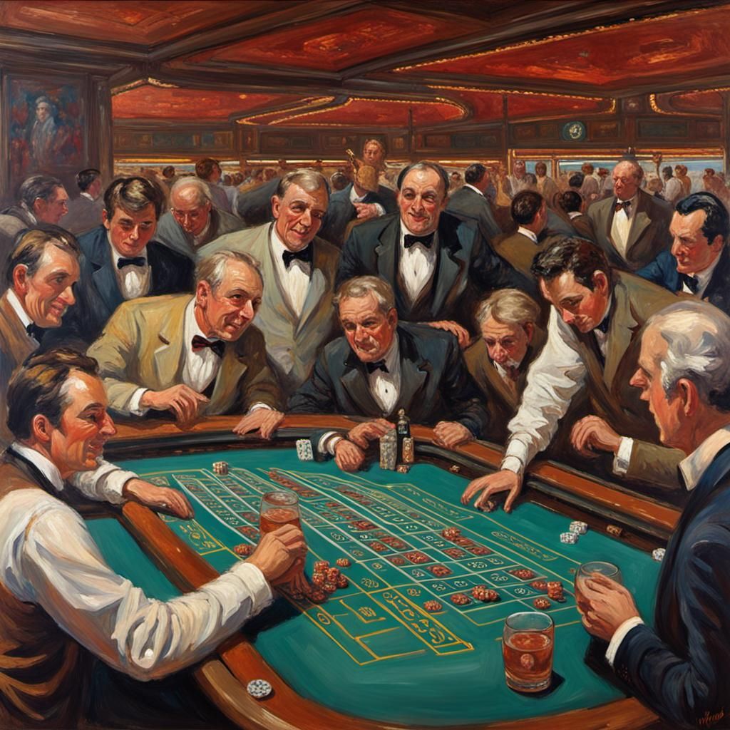 Gamblers at the Table