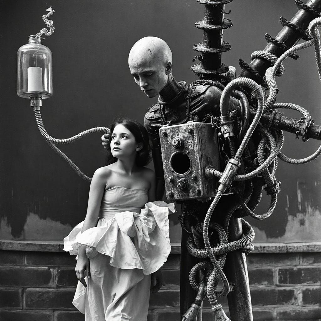 Surreal Hallucinatory Photograph in Baroque Style