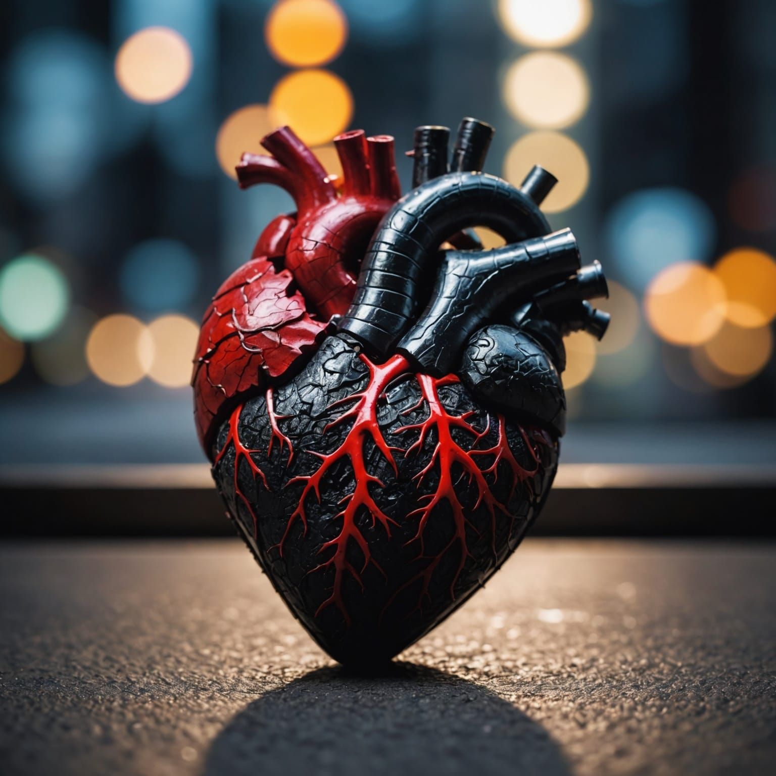 Two-Faced Heart: Good Versus Evil in Hyperreal Detail