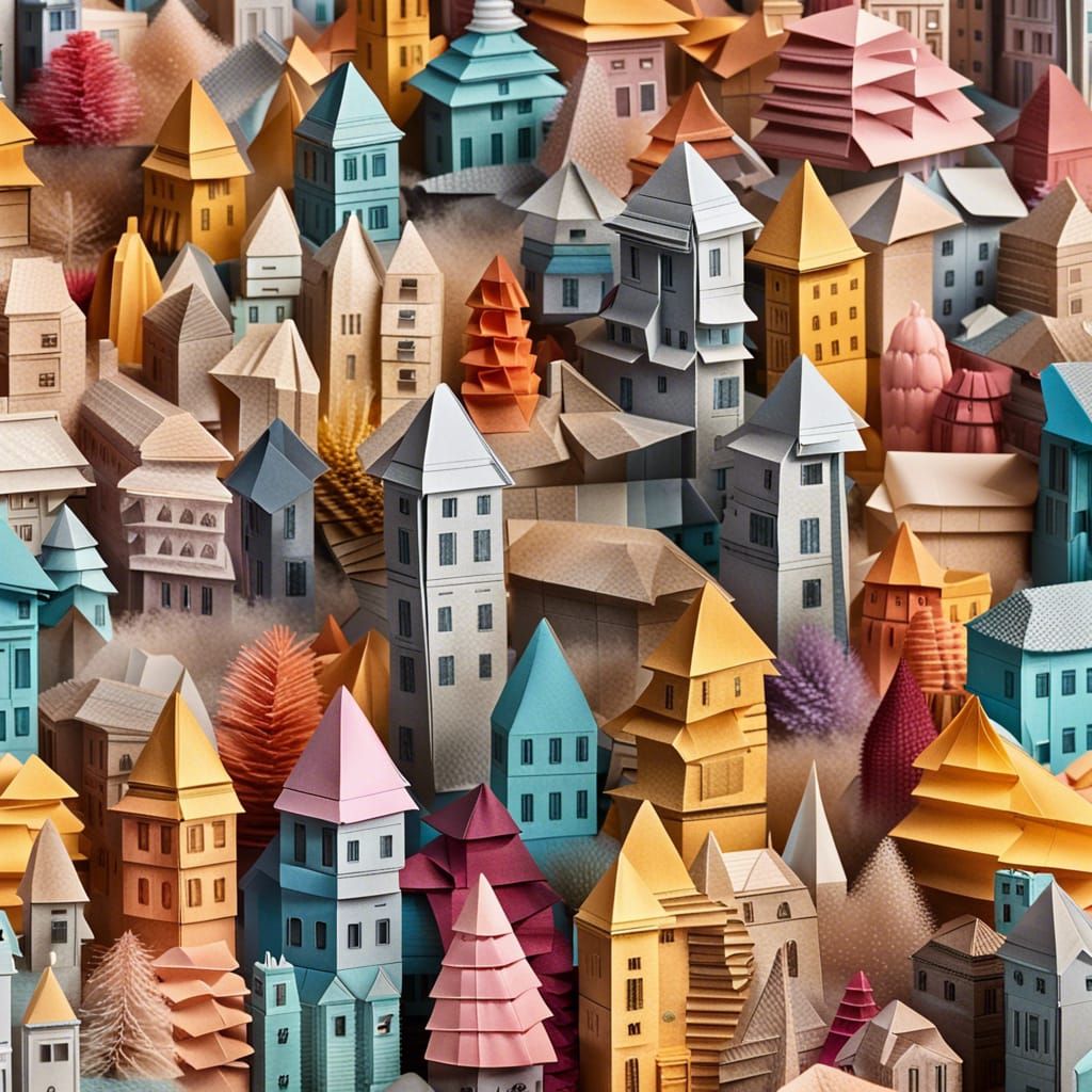 origami city