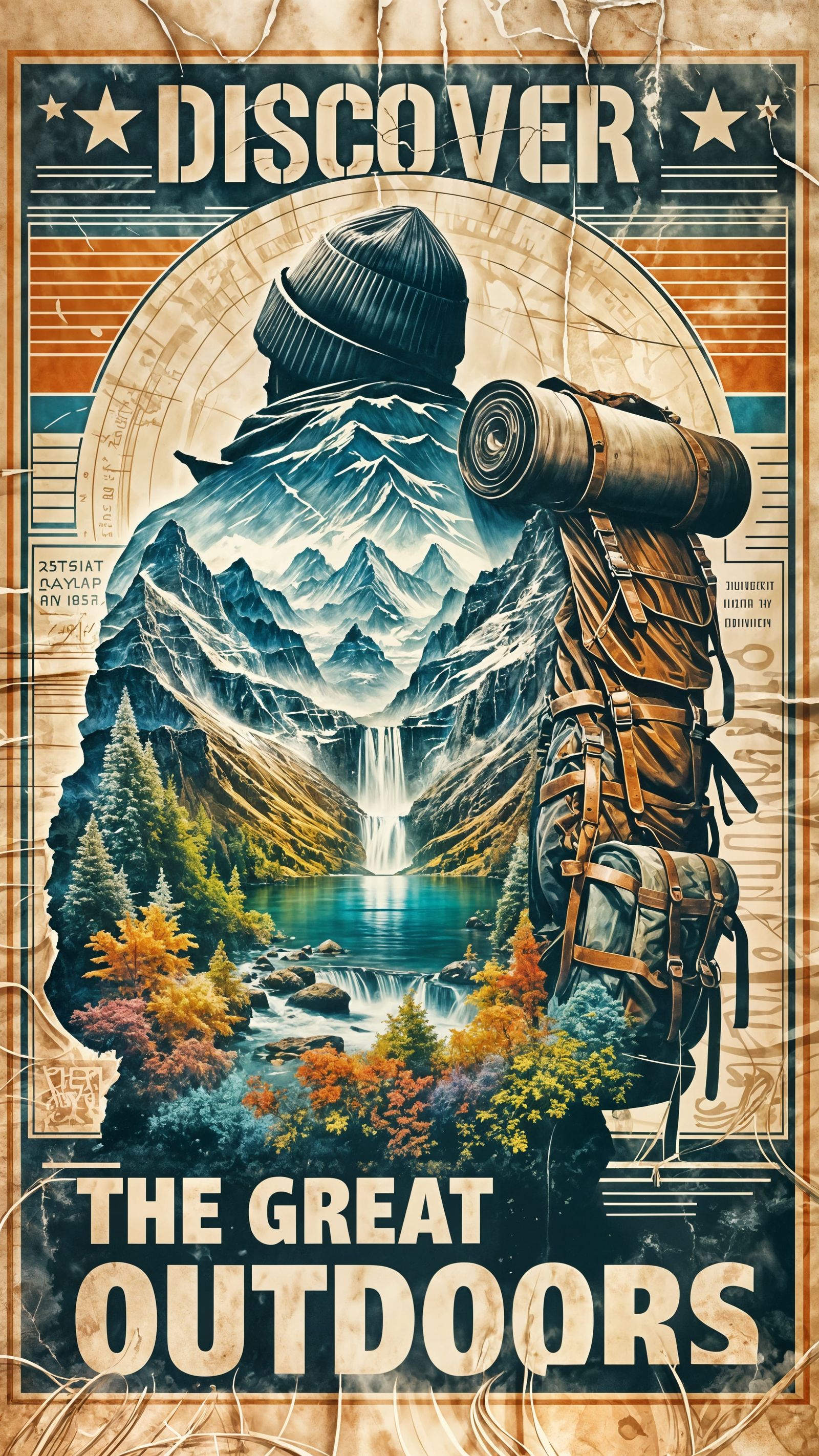 The Great Outdoors: Vintage Travel Poster