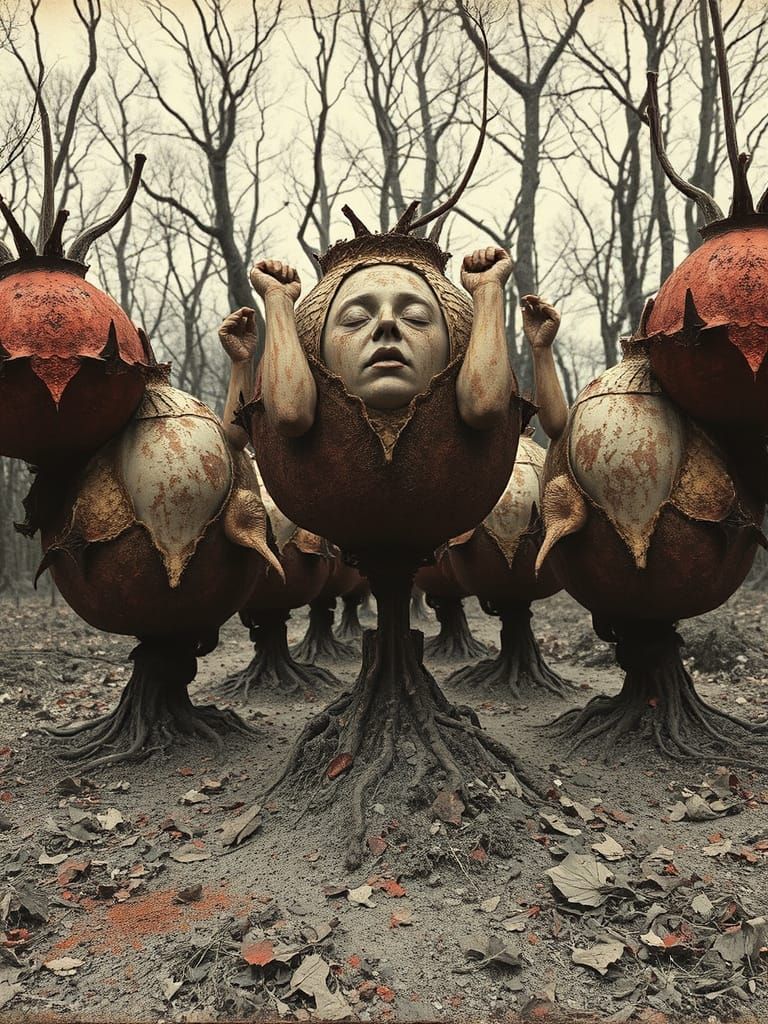 Surreal Figures Emerge in Hallucinatory Fine Art Photograph