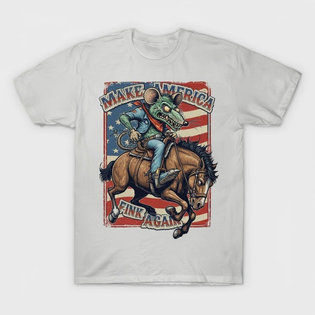 Ratfink Rodeo in Vintage Style