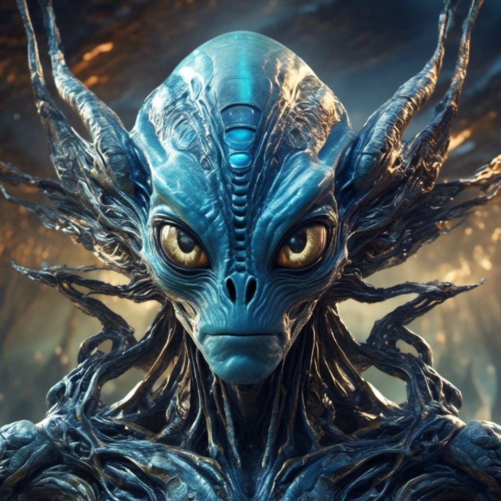 Alien Eyes: Luminescent Sapphire Orbs from the Cosmos