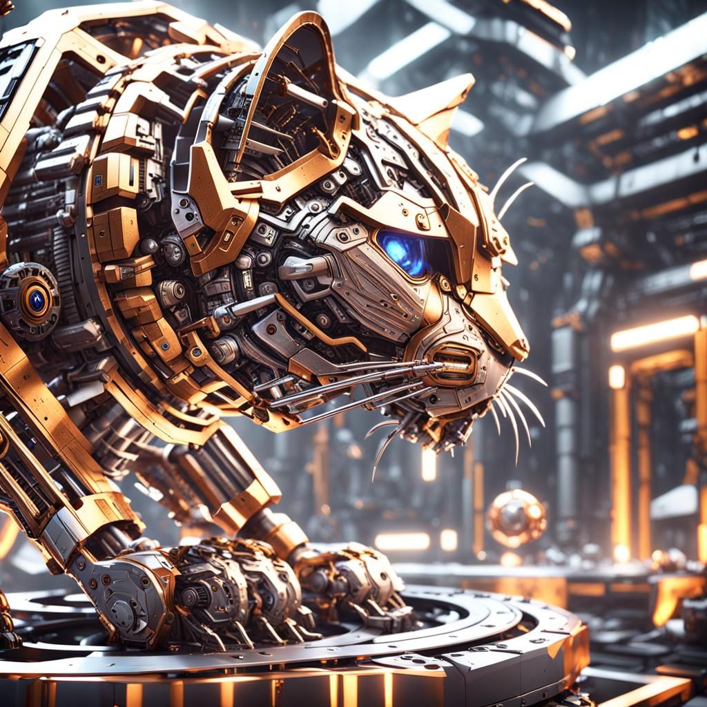 Inside a Kitten's Mind: A Sci-Fi Vision