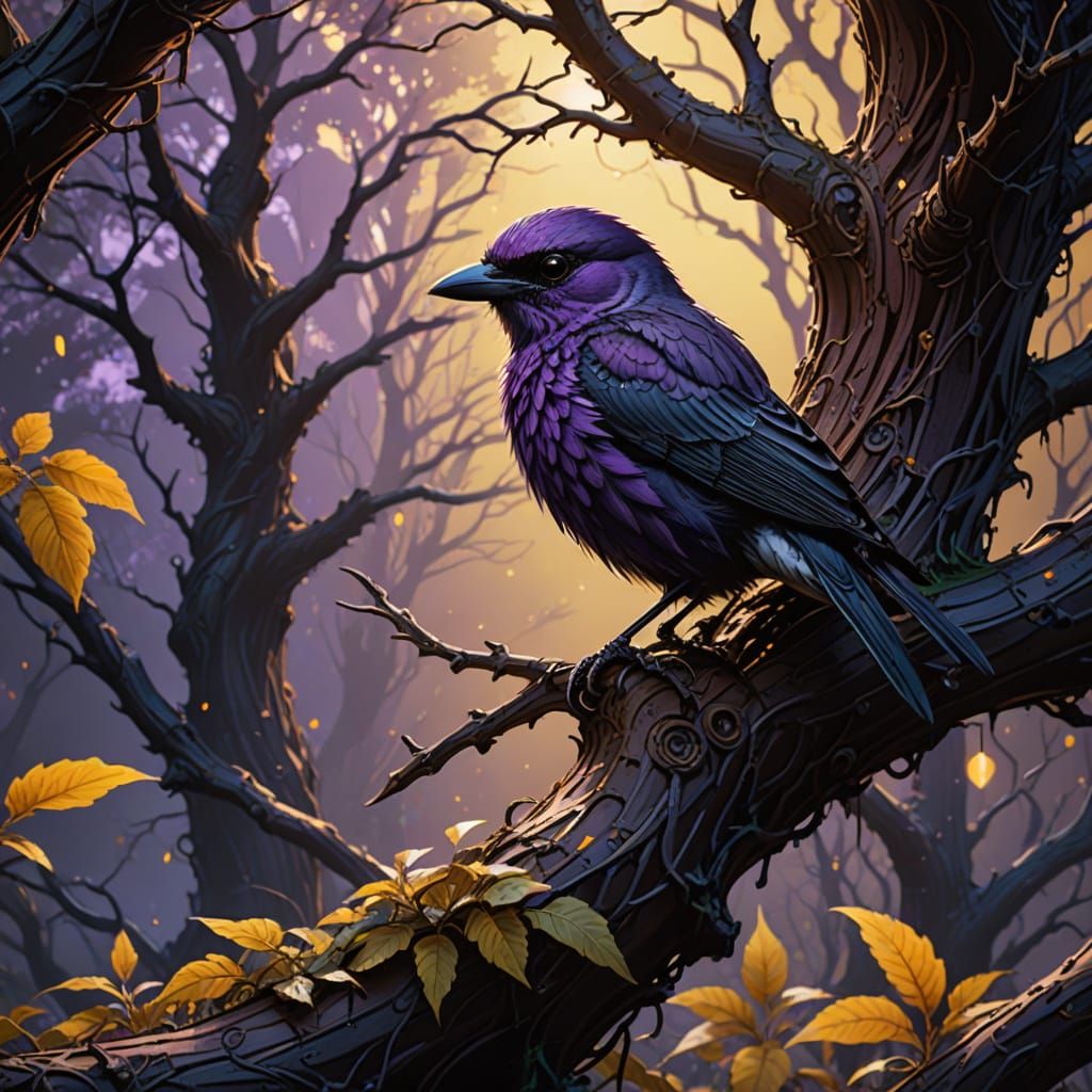 Dark Fantasy Shrike Concept Art