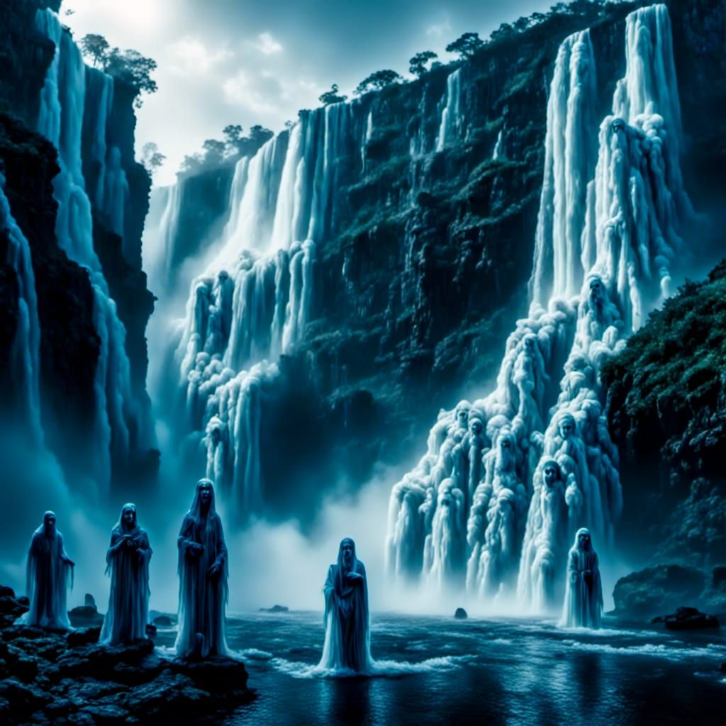 Surreal Water Spirits Rise at Victoria Falls